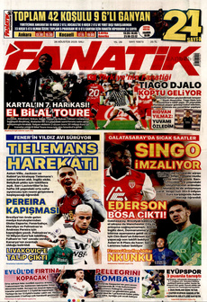 FANATİK 26 Ağustos 2025 gazete manşeti