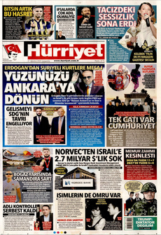 HÜRRİYET 27 Ağustos 2025 gazete manşeti
