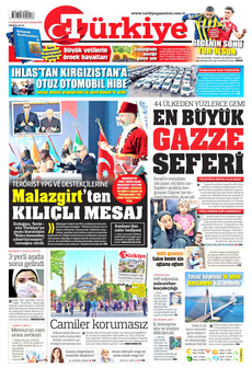 TÜRKİYE GAZETESİ 27 Ağustos 2025 gazete manşeti