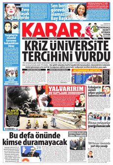 KARAR 27 Ağustos 2025 gazete manşeti