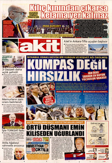 YENİ AKİT 27 Ağustos 2025 gazete manşeti