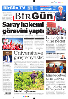 BİRGÜN 27 Ağustos 2025 gazete manşeti