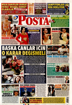 POSTA 27 Ağustos 2025 gazete manşeti