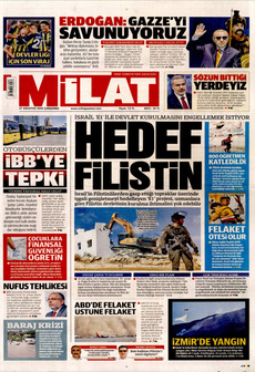 MİLAT 27 Ağustos 2025 gazete manşeti