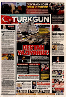 TÜRKGÜN 29 Ağustos 2025 gazete manşeti