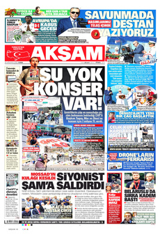 AKŞAM 29 Ağustos 2025 gazete manşeti