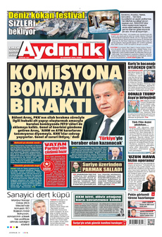 AYDINLIK GAZETESİ 29 Ağustos 2025 gazete manşeti