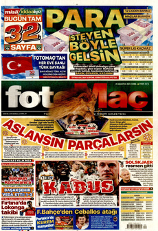 FOTOMAÇ 29 Ağustos 2025 gazete manşeti