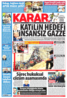 KARAR 18 Eylül 2025 gazete manşeti