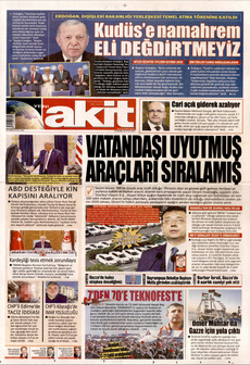 YENİ AKİT 18 Eylül 2025 gazete manşeti