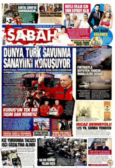 SABAH 20 Eylül 2025 gazete manşeti