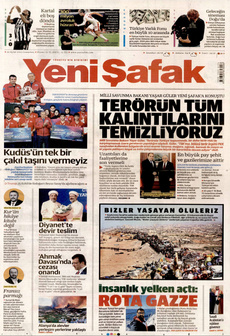 YENİ ŞAFAK 20 Eylül 2025 gazete manşeti