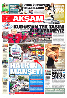 AKŞAM 20 Eylül 2025 gazete manşeti