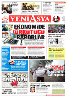 YENİ ASYA 20 Eylül 2025 gazete manşeti