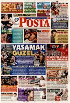 POSTA 20 Eylül 2025 gazete manşeti