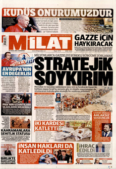 MİLAT 20 Eylül 2025 gazete manşeti