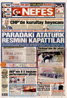 NEFES 21 Eylül 2025 gazete manşeti