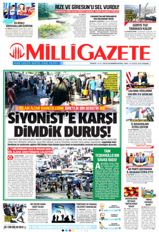 MİLLİ GAZETE 21 Eylül 2025 gazete manşeti