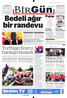 BİRGÜN 21 Eylül 2025 gazete manşeti