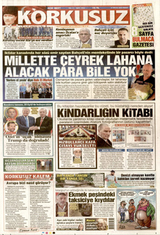 KORKUSUZ 21 Eylül 2025 gazete manşeti