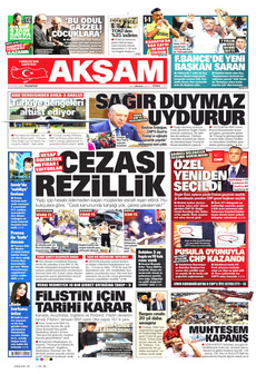 AKŞAM 22 Eylül 2025 gazete manşeti