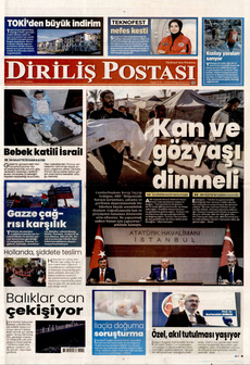 DİRİLİŞ POSTASI 22 Eylül 2025 gazete manşeti