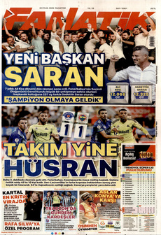 FANATİK 22 Eylül 2025 gazete manşeti