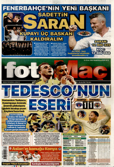 FOTOMAÇ 22 Eylül 2025 gazete manşeti