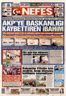 NEFES 23 Eylül 2025 gazete manşeti