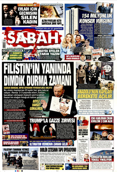 SABAH 24 Eylül 2025 gazete manşeti