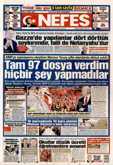 NEFES 24 Eylül 2025 gazete manşeti
