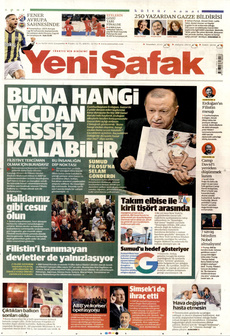 YENİ ŞAFAK 24 Eylül 2025 gazete manşeti