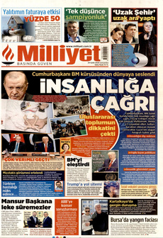 MİLLİYET 24 Eylül 2025 gazete manşeti