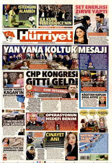 HÜRRİYET 25 Eylül 2025 gazete manşeti