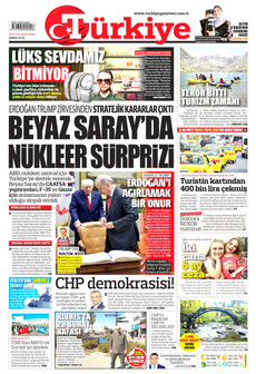 TÜRKİYE GAZETESİ 26 Eylül 2025 gazete manşeti