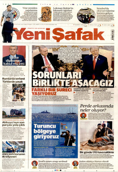 YENİ ŞAFAK 26 Eylül 2025 gazete manşeti