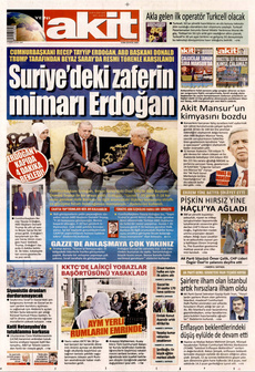 YENİ AKİT 26 Eylül 2025 gazete manşeti