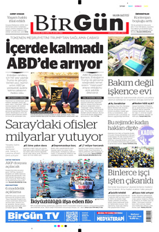 BİRGÜN 26 Eylül 2025 gazete manşeti