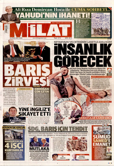 MİLAT 26 Eylül 2025 gazete manşeti