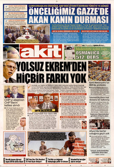 YENİ AKİT 27 Eylül 2025 gazete manşeti