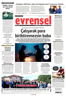 EVRENSEL 27 Eylül 2025 gazete manşeti