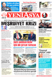 YENİ ASYA 27 Eylül 2025 gazete manşeti