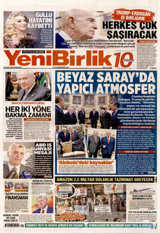 YENİBİRLİK 27 Eylül 2025 gazete manşeti