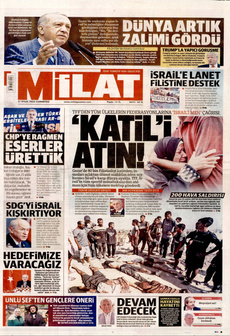 MİLAT 27 Eylül 2025 gazete manşeti