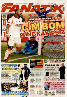 FANATİK 27 Eylül 2025 gazete manşeti