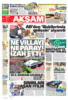 AKŞAM 1 Temmuz 2026 gazete manşeti