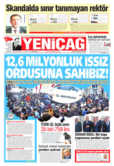 YENİÇAĞ 1 Temmuz 2026 gazete manşeti