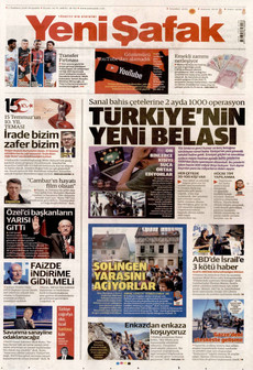 YENİ ŞAFAK 2 Temmuz 2026 gazete manşeti