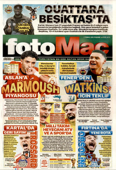 FOTOMAÇ 2 Temmuz 2026 gazete manşeti