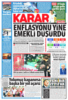 KARAR 4 Temmuz 2026 gazete manşeti
